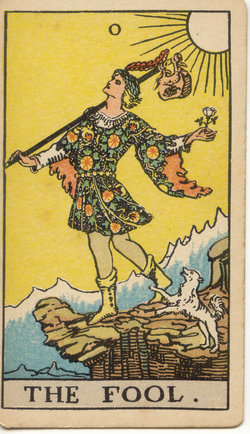 The Fool Rider–Waite–Smith tarot card