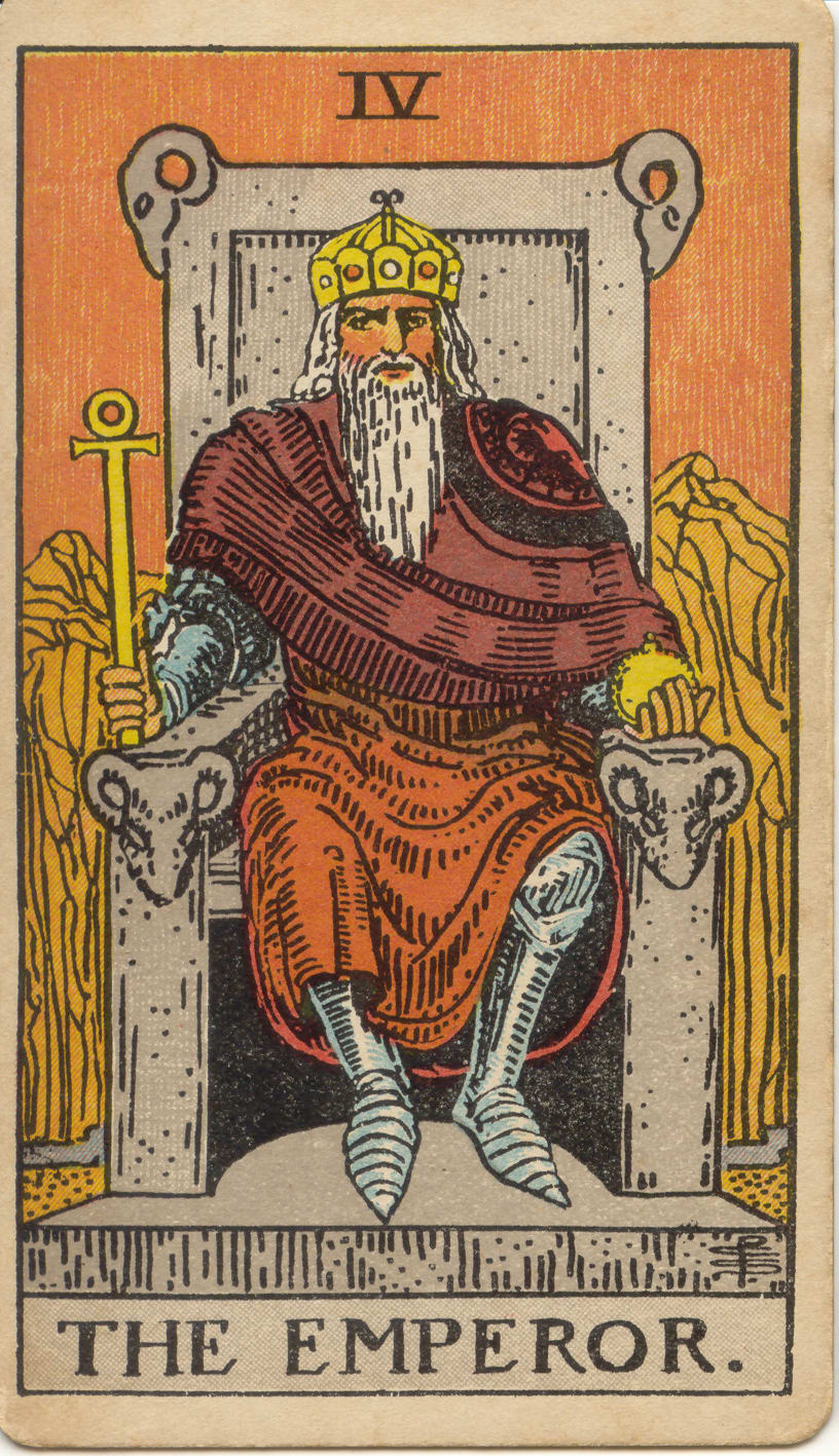 The Emperor Rider–Waite–Smith tarot card