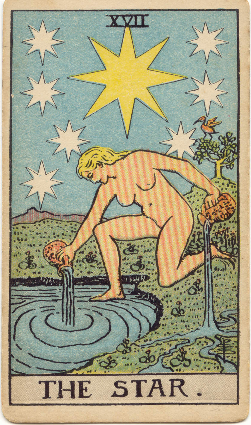 Yıldız Rider–Waite–Smith tarot kartı