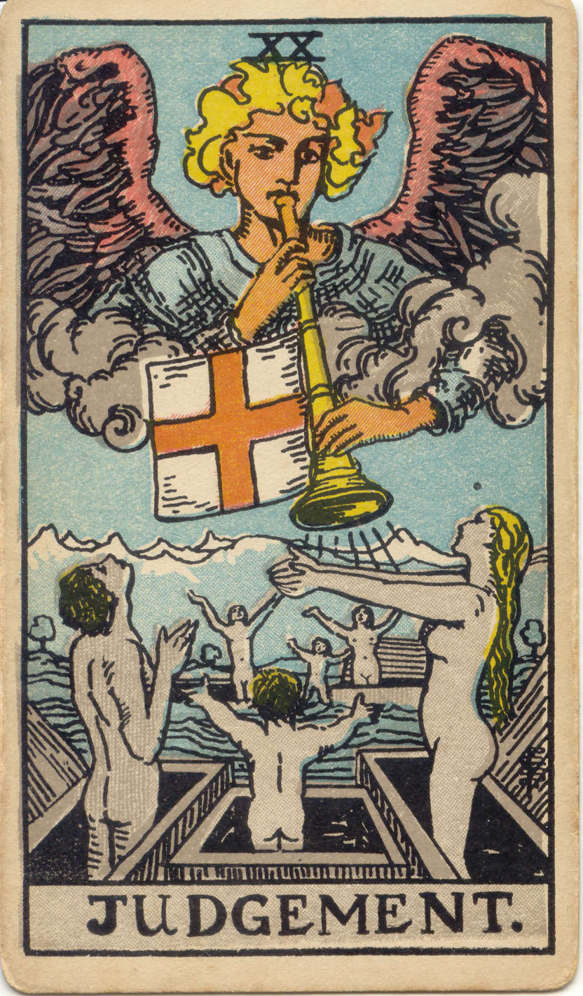 Judgement Rider–Waite–Smith tarot card